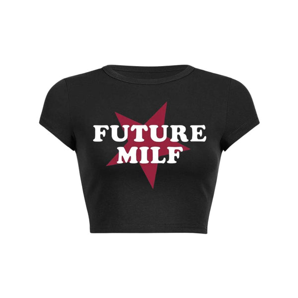 Haut court Future Mxxf Y2K pour bébé 
