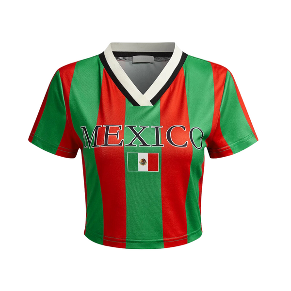 Maillot court rayé du Mexique 