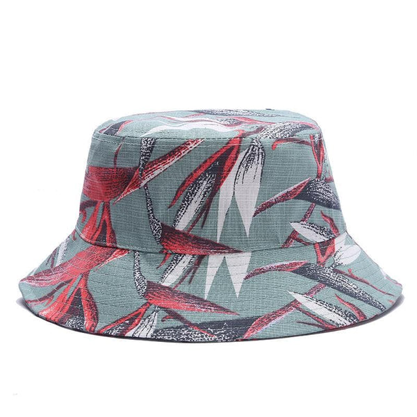 Chapeau bob pêcheur à imprimé contrasté
