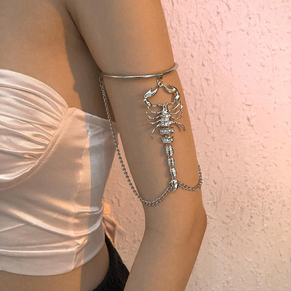 Brassards en strass Scorpion 