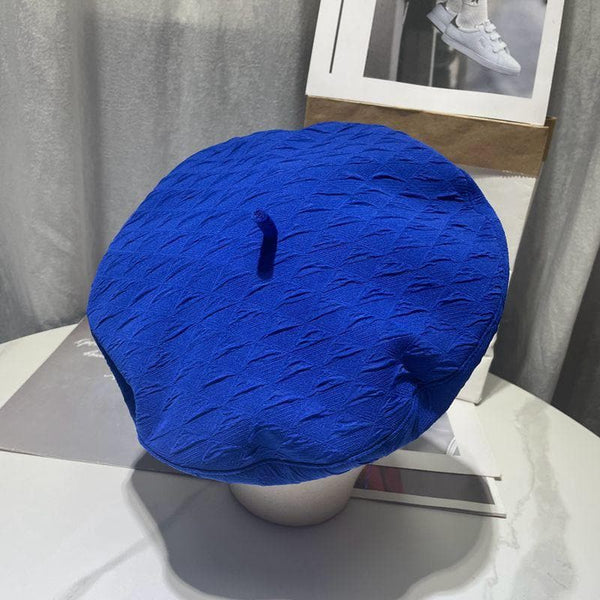 Béret texturé uni